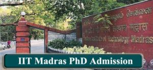 phd in management iit madras